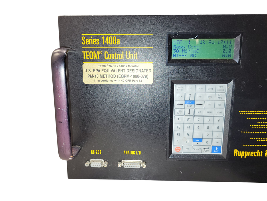 Rupprecht & Patashnick RP TEOM Series 1400a Particulate Monitor Control Unit