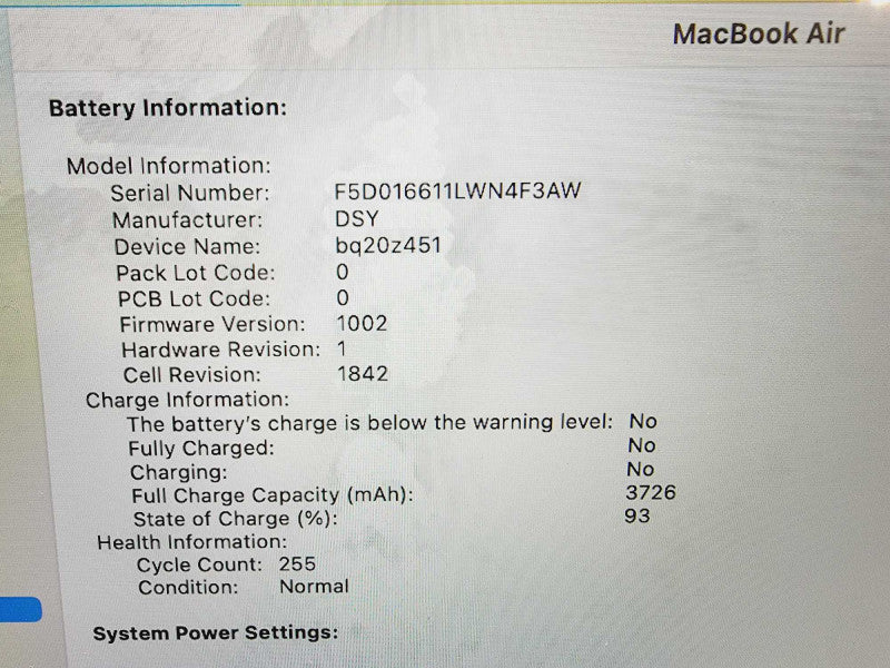 Apple Macbook Air Retina 2020 13\\" 2-Core i3-1000NG4 @ 1.1GHz 8GB DDR4 120GB S (