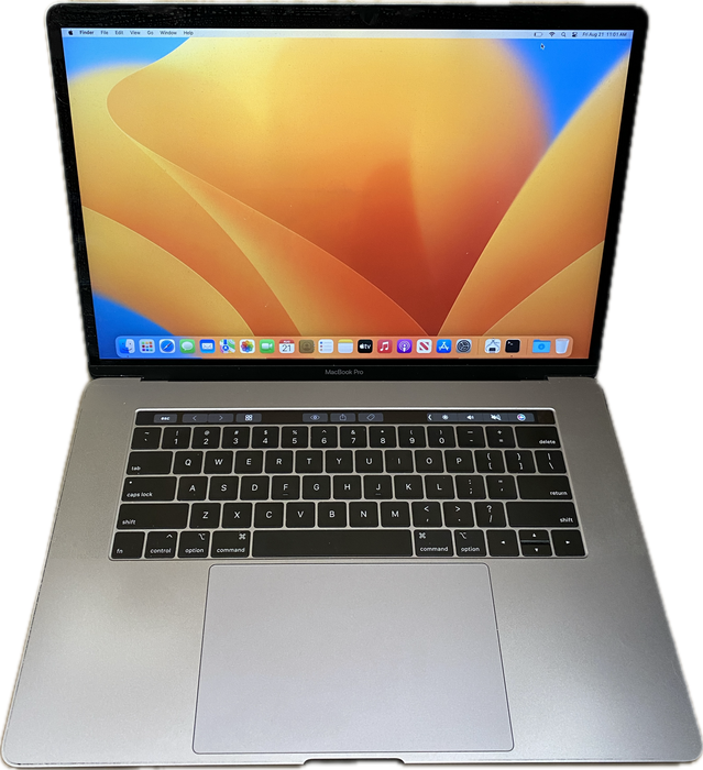 Apple MacBook Pro 15" 2018 i7-8850H Radeon Pro 560X GPU 16GB RAM 512GB SSD READ