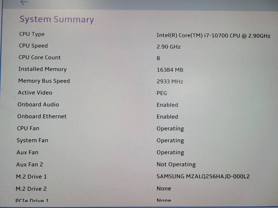 Lenovo ThinkStation P340 SFF Intel Core i7-10700 CPU 16GB DDR4 256GB NVMe P1000