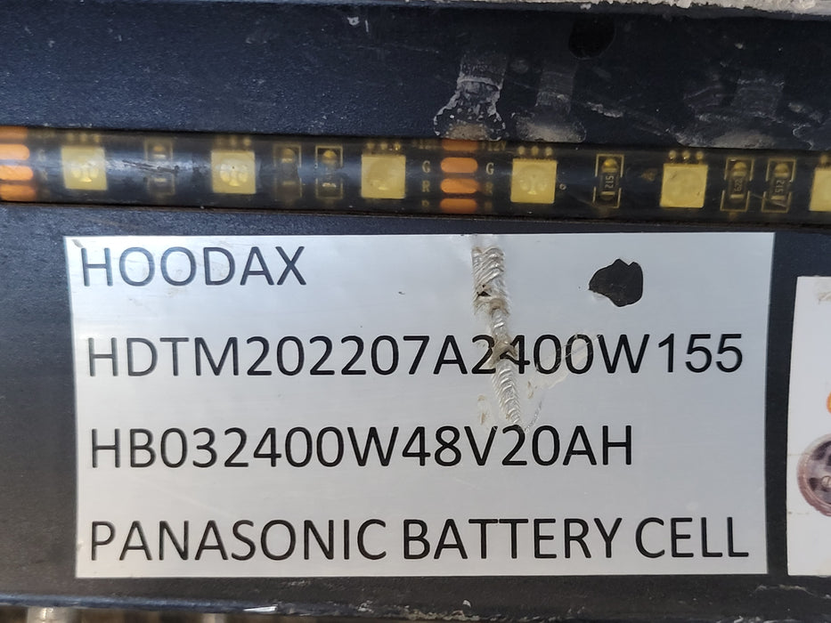 HOODAX HDTM202207A2400W155 Scooter with key, READ