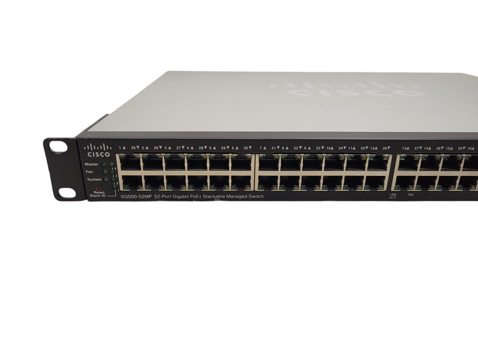Cisco SG500-52MP Gigabit POE Stackable Managed Switch