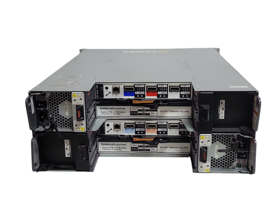 Oracle Sun DE2-24C 24 Bay Storage Shelf Array, 2x Controller, 2x PSU, No HDD