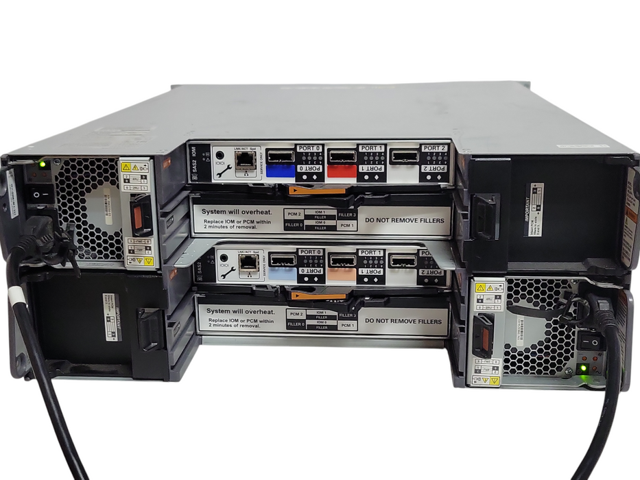 Oracle Sun DE2-24C 24 Bay Storage Shelf Array, 2x Controller, 2x PSU, No HDD