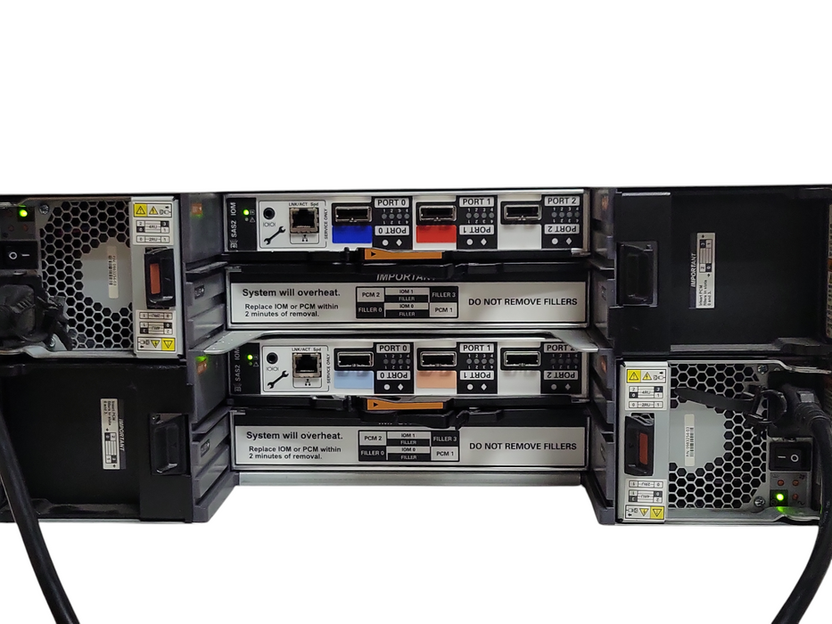 Oracle Sun DE2-24C 24 Bay Storage Shelf Array, 2x Controller, 2x PSU, No HDD