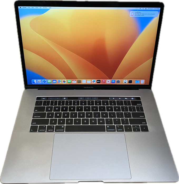 Apple MacBook Pro 15" 2018 i7-8850H Radeon Pro 560X GPU 16GB RAM 512GB SSD READ!