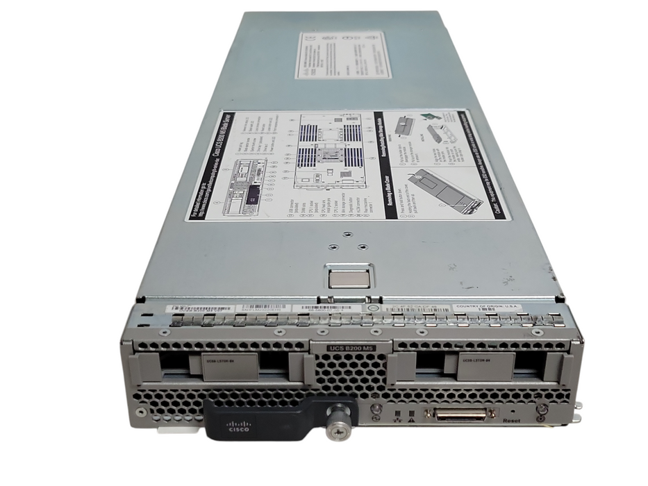 Cisco UCS B200 M5 Blade Server, 1x Xeon Gold 6126 CPU, No RAM/HDD