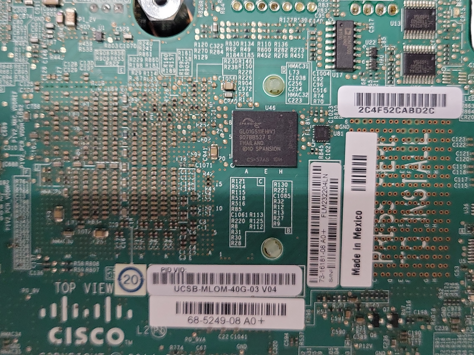 Cisco UCS B200 M5 Blade Server, 1x Xeon Gold 6126 CPU, No RAM/HDD