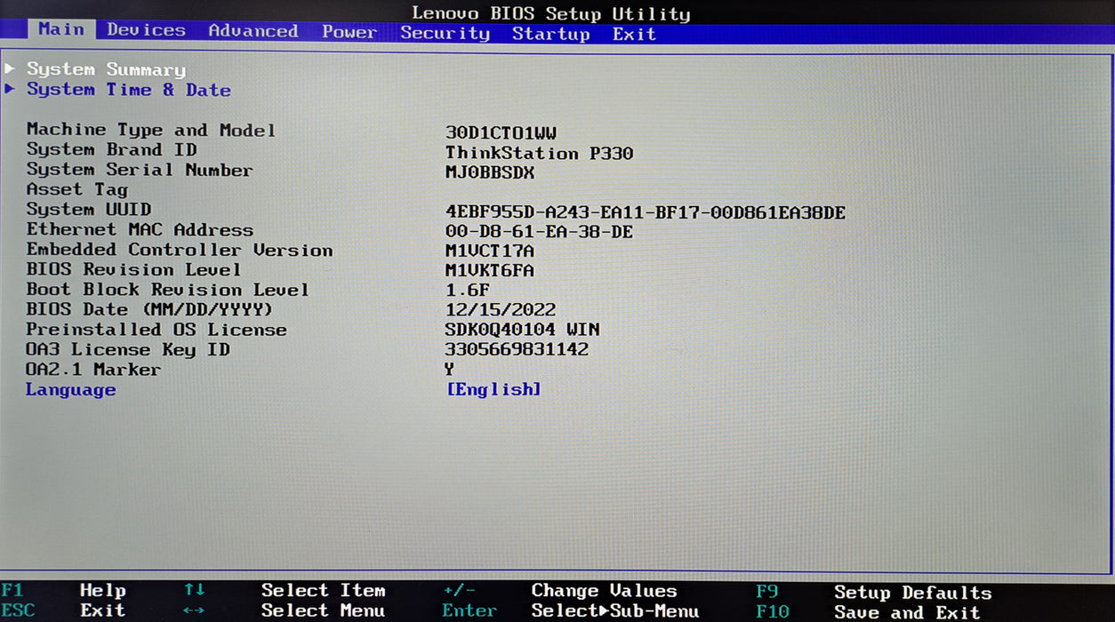 Lenovo ThinkStation P330 SFF | Xeon E-2226G @3.40GHz, 16GB DDR4, 256GB NVMe