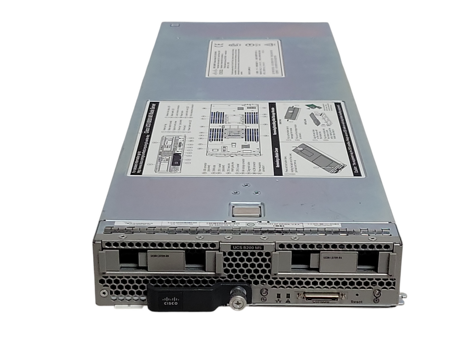 Cisco UCS B200 M5 Blade Server, 2x Xeon Gold 5120 CPU, No RAM/HDD, READ