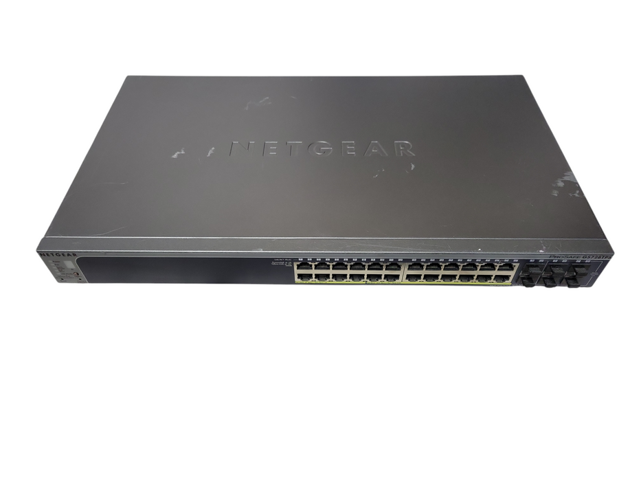 NetGear ProSafe GS728TP 24-Port PoE Rack-Mountable Ethernet Smart Switch