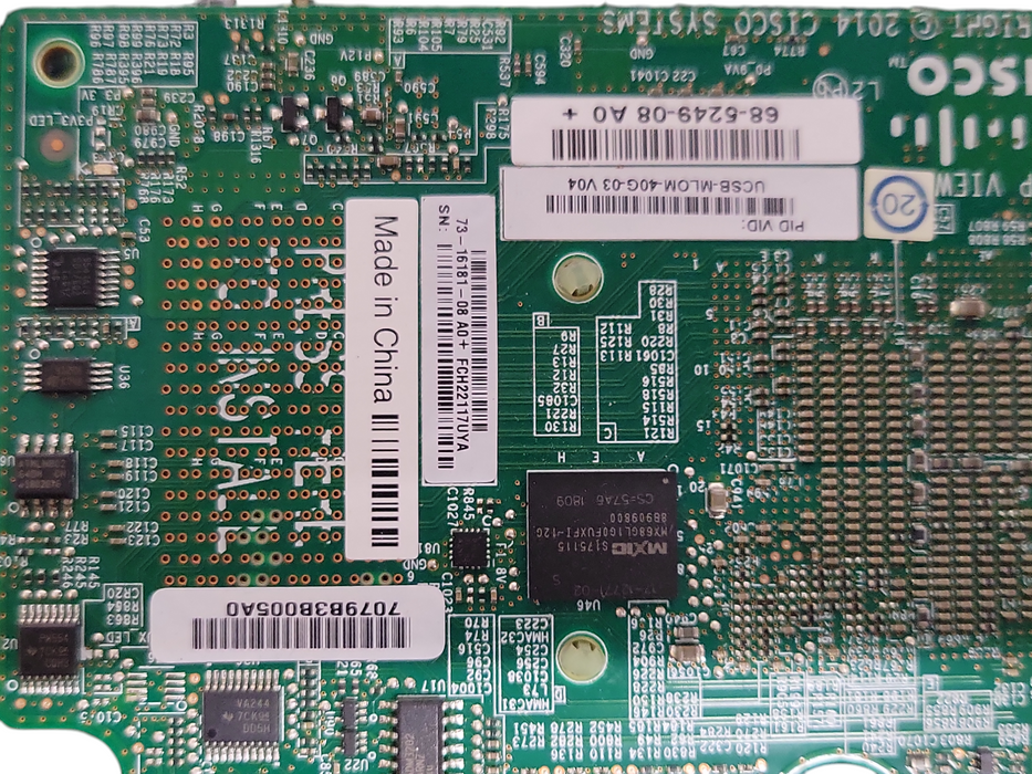 Cisco UCS B200 M5 Blade Server, 2x Xeon Gold 5120 CPU, No RAM/HDD, READ