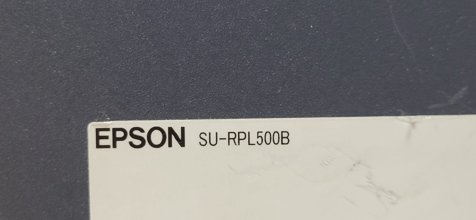 Epson TM-L500A M254A Label/Ticket POS Printer + SU-RPL500B Roll Holder & AC