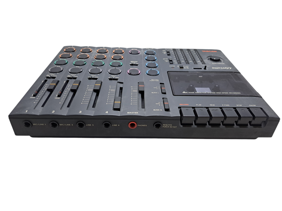 TASCAM Porta 07 Ministudio 4 Track Cassette Recorder *READ*