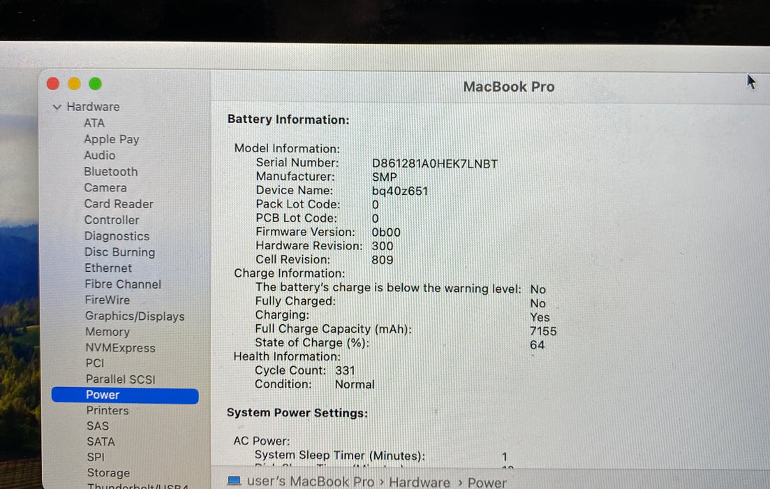 Apple MacBook Pro 16" 2019 i9-9880H Radeon Pro 5500M GPU 32GB RAM 1TB SSD READ