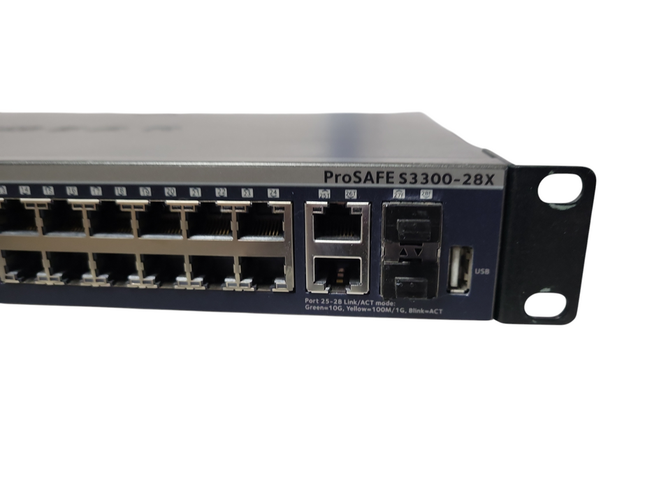 Netgear ProSAFE Smart Switch S3300-28X GS728TX 28-Port
