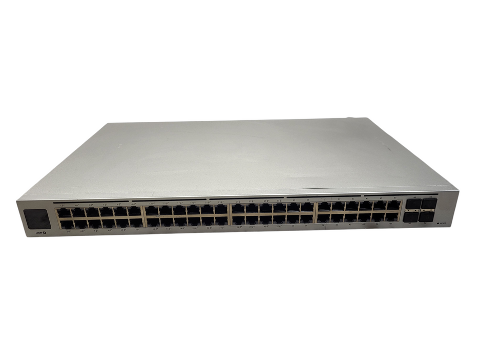 Ubiquiti UniFi USW-48-POE 48-Port Gigabit PoE+ Managed Switch 195W 4x SFP