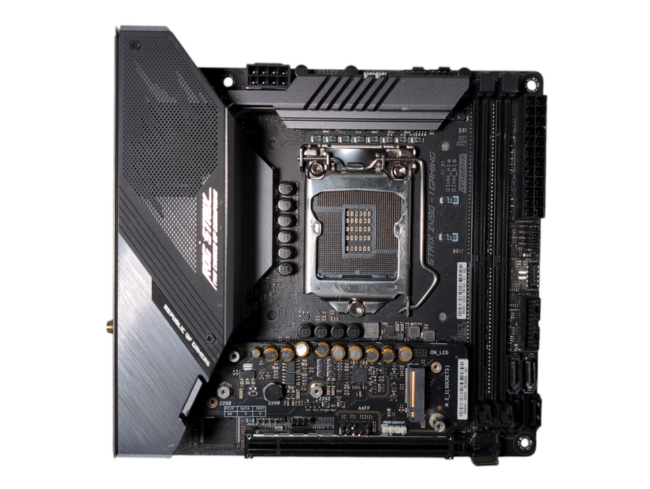 ASUS ROG STRIX Z490-I Gaming Motherboard, READ