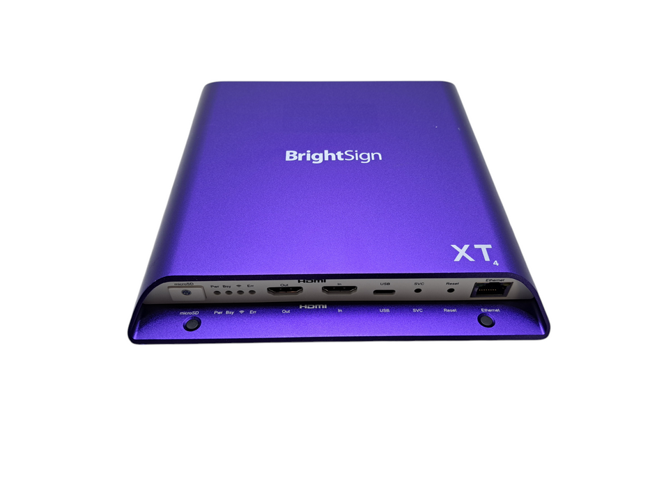 BrightSign XT1144 XT4 4K Digital Signage Player No MicroSD No AC