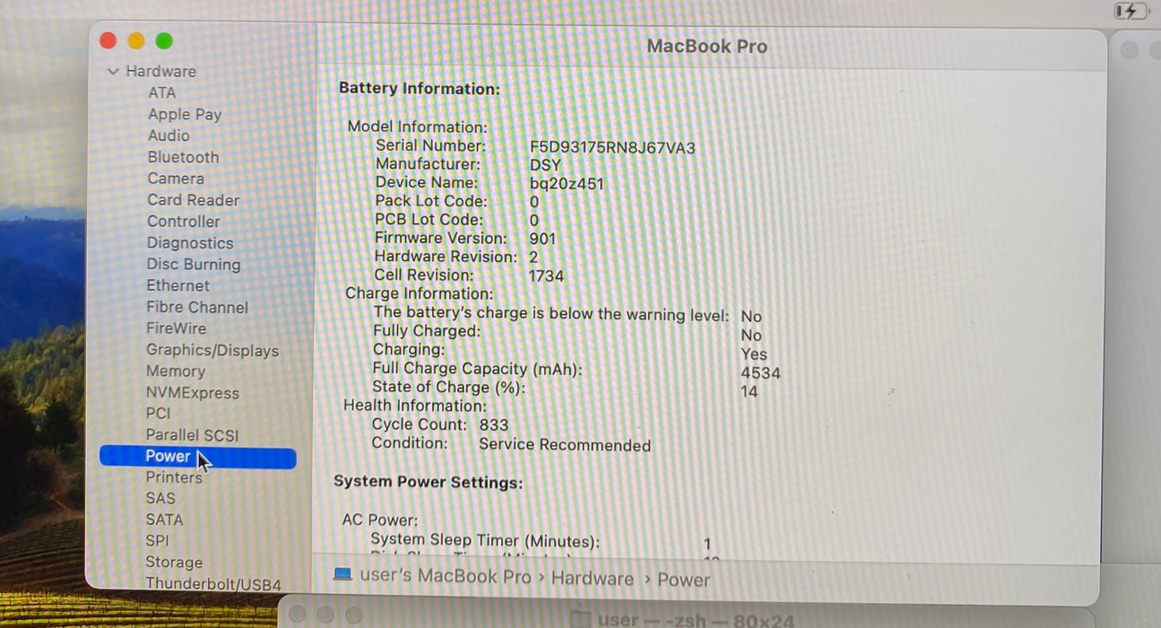 Apple MacBook Pro 15" 2019 i7-9750H Radeon Pro 555X GPU 16GB RAM 512GB SSD READ!
