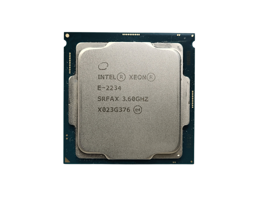 Intel Xeon E-2234 3.60GHz 4-Core 8-Thread 8MB LGA 1151 SRFAX CPU Processor