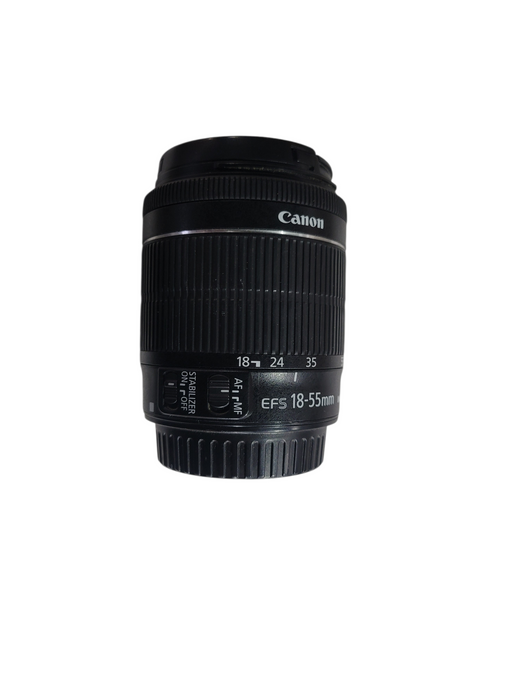 Canon EF-S Zoom 18-55mm f/3.5-5.6 Manual Lens Image stabilizer Macro 0.25m/0.8/f