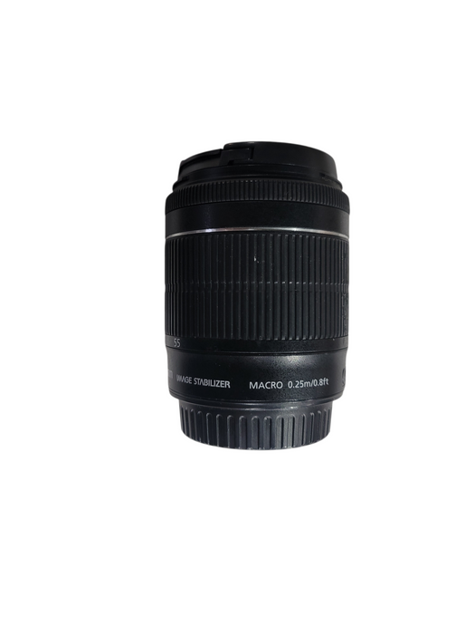 Canon EF-S Zoom 18-55mm f/3.5-5.6 Manual Lens Image stabilizer Macro 0.25m/0.8/f