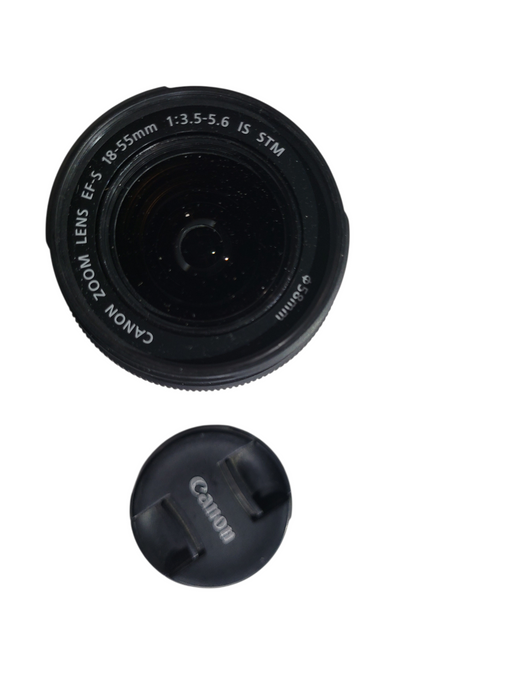 Canon EF-S Zoom 18-55mm f/3.5-5.6 Manual Lens Image stabilizer Macro 0.25m/0.8/f