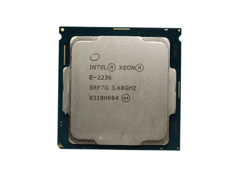 Intel Xeon E-2236 CPU SRF7G 3.4GHz 6 Cores 12 Threads 80W LGA1151 Processor