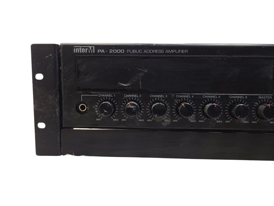 InterM PA-2000 6 Channel 5-Band EQ Public Address Amplifier
