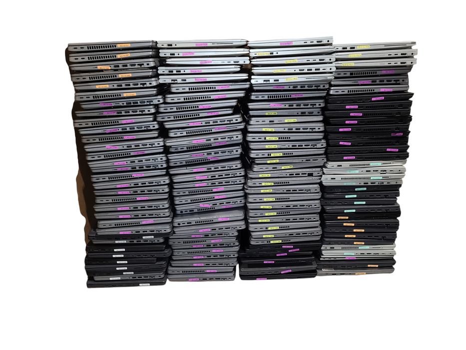 Lot 130x B/C-Grade HP/Lenovo/DELL 10-12 Gen Laptops (BCL14-12)