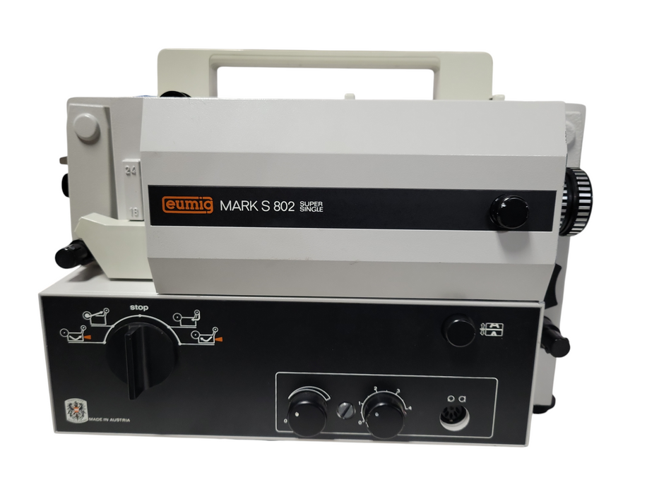 Eumig Mark S 802 Super Single High Quality Sound Film Projector READ