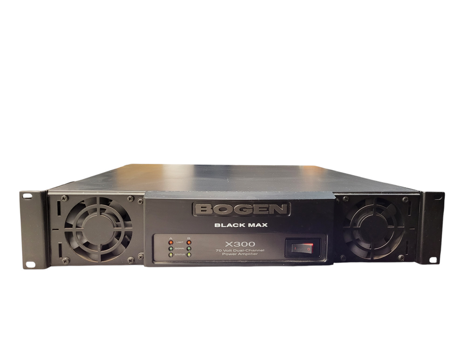 Bogen Black Max X300 Amplifier (X300) READ