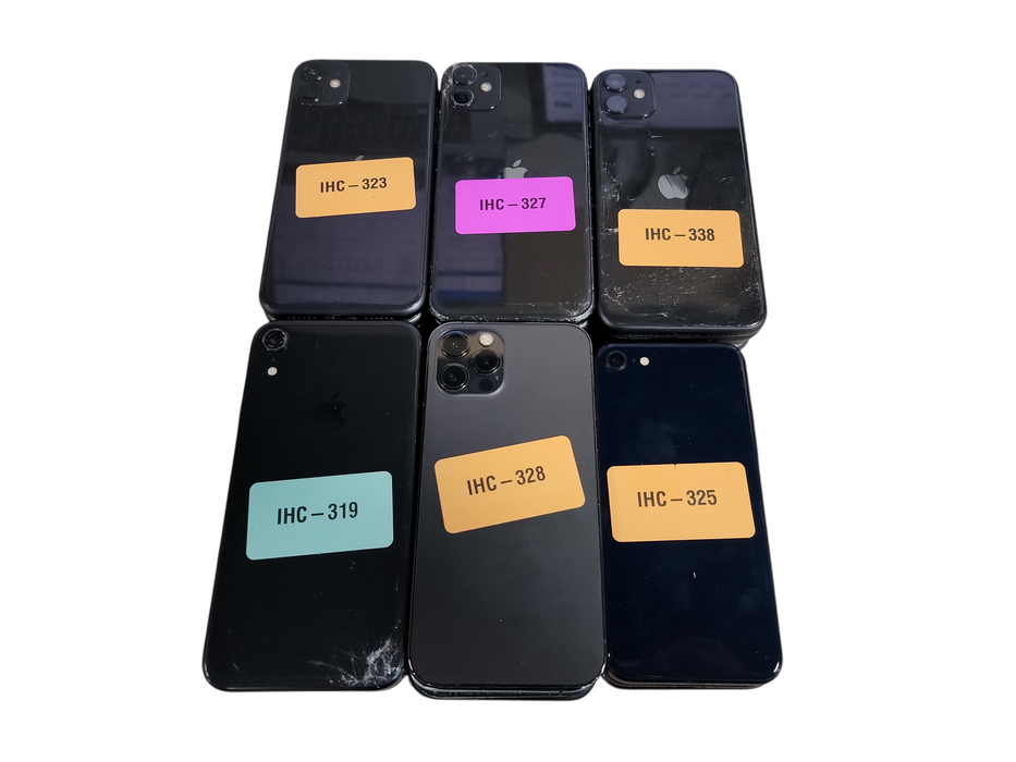 Lot of 30x Apple iPhone's [A19xx - A26xx | C Condition][IHC-9]