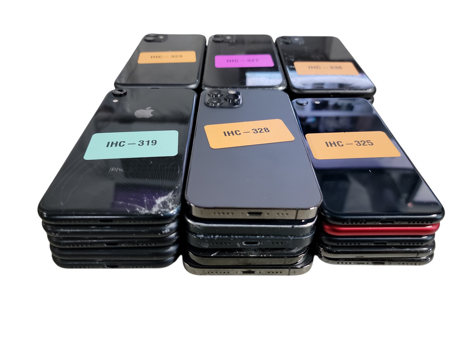 Lot of 30x Apple iPhone's [A19xx - A26xx | C Condition][IHC-9]