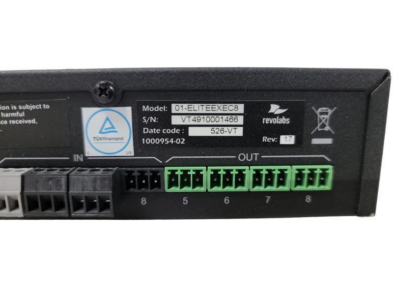 Revolabs Executive Elite 8-Channel Wireless Microphone Base 01-ELITEEXEC8