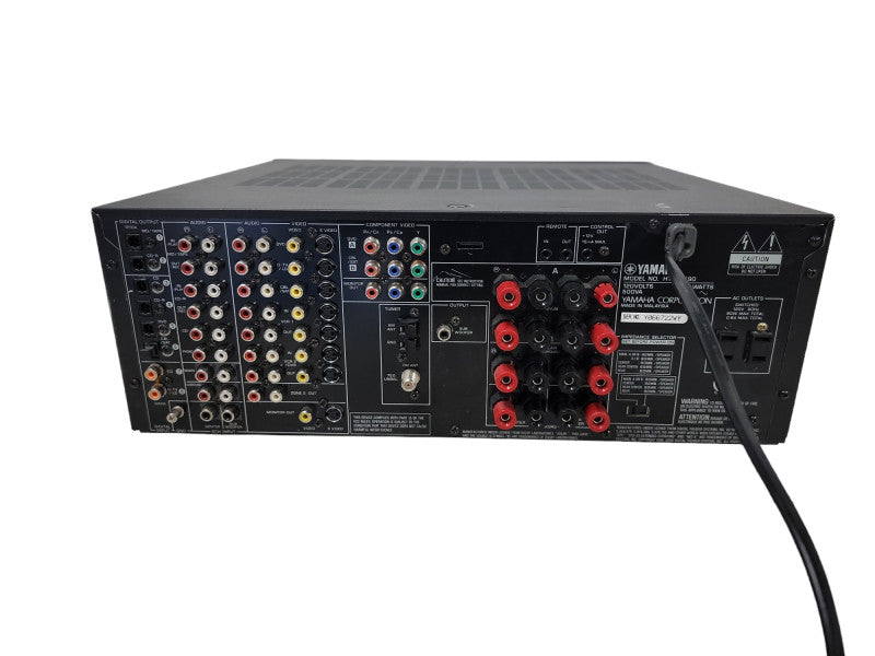 Yamaha HTR-5590 6.1 Channel Natural Sound AV Receiver Black |Read