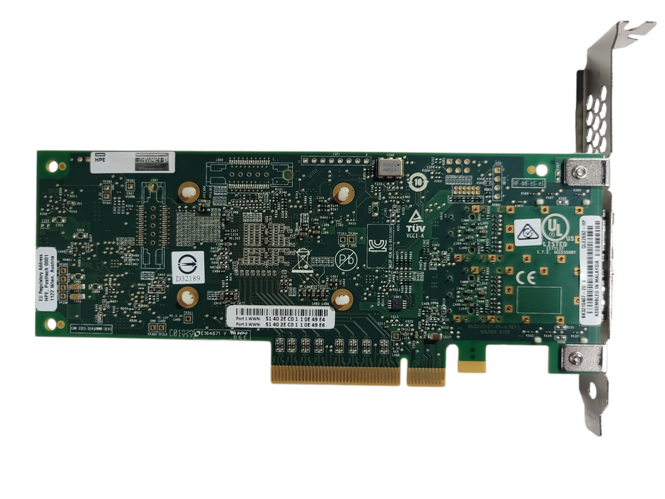HPE QLE2692-HP SN1100Q 16GB Dual 2-Port FC HBA 853011-001