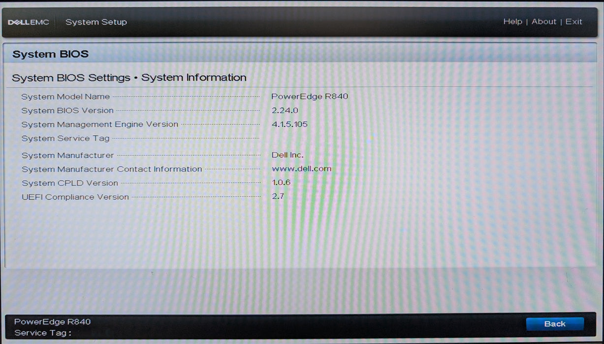 Dell PowerEdge R840 24x2.5" 2x Xeon Platinum 8280L, 128GB DDR4, H730P, No HDD