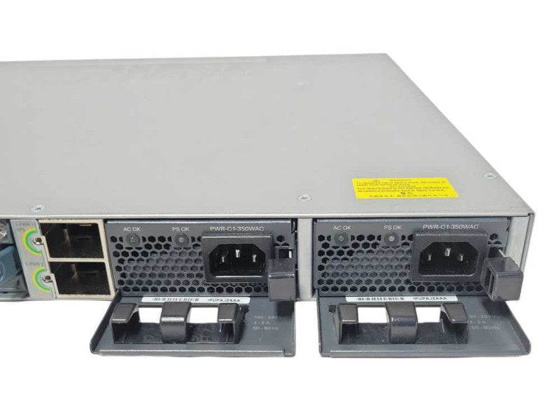 Cisco WS-C3850-12XS-E Switch 3850 12 Port GE SFP+ 2x PSU _