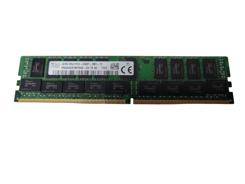 SK hynix 32GB 2Rx4 PC4-2400T-TB1-11 Server Ram