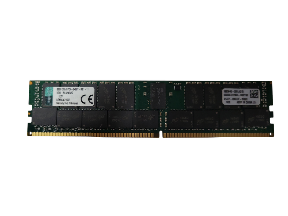 Kingston 32GB 2Rx4 PC4-2400T-RB1-11 Server Ram
