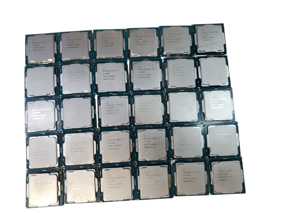Lot of 86x, 6th to 9th Gen i-series Desktop CPUs (CPU69-52)