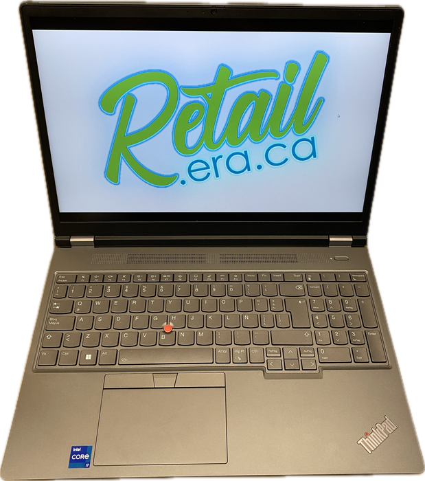 Lenovo ThinkPad P16 Gen1 i7-12800HX RTX A1000 16GB RAM 256SSD Spanish Keyboard
