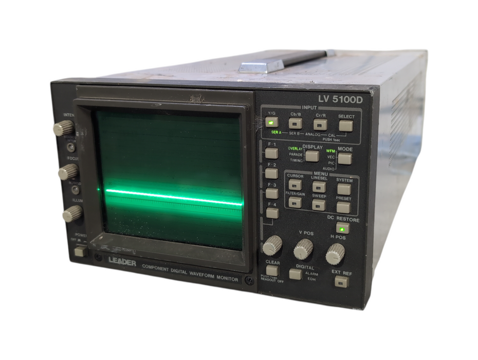 Leader LV-5100D Digital/Analog Video Waveform Monitor