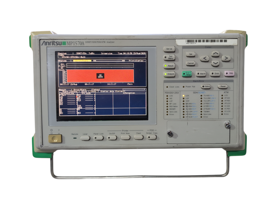 ANTRITSU MP1570A SONET/SDH/PDH/ATM ANALYZER