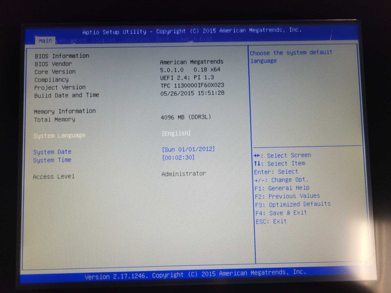 Advantech Computer TPC-1251T-E3AE Microcomputer _