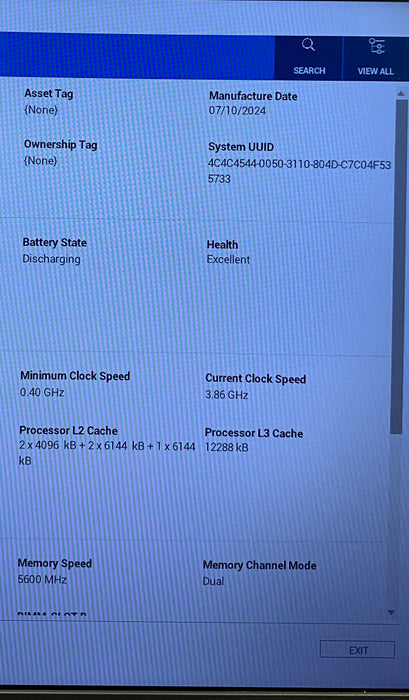 Dell Latitude 5450 Intel Core Ultra 5 125U 16GB RAM 256GB SSD