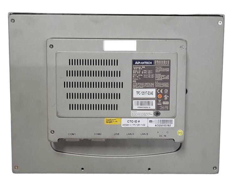 Advantech Computer TPC-1251T-E3AE Microcomputer _
