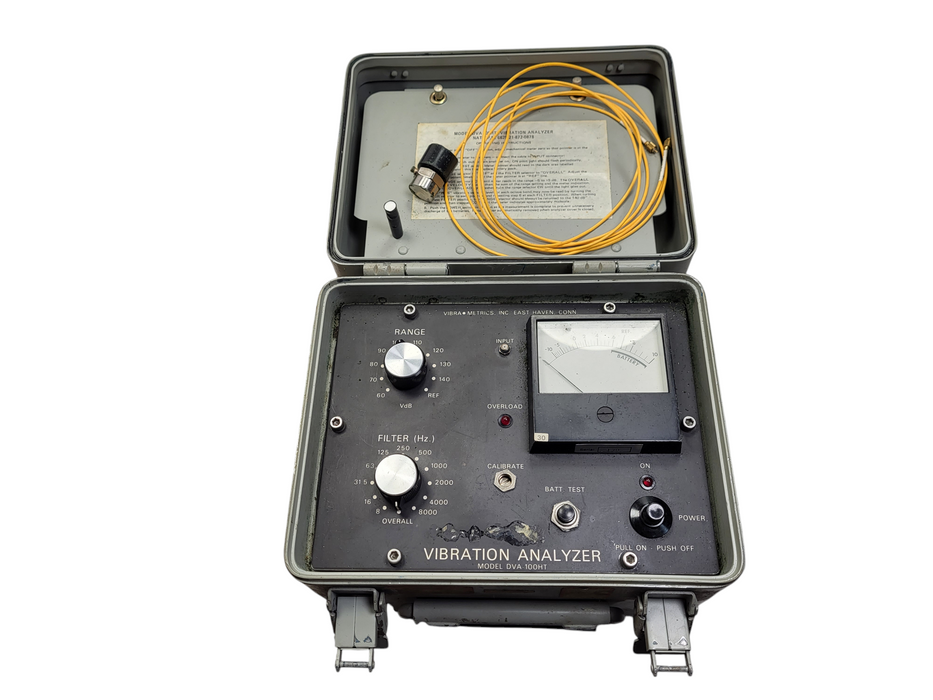 Vintage VIBRATION ANALYZER DVA-100HT READ